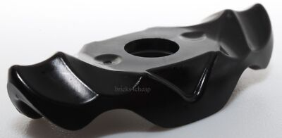 #ad Lego Black Minifigure Armor Shoulder Pads with Ridges $1.19