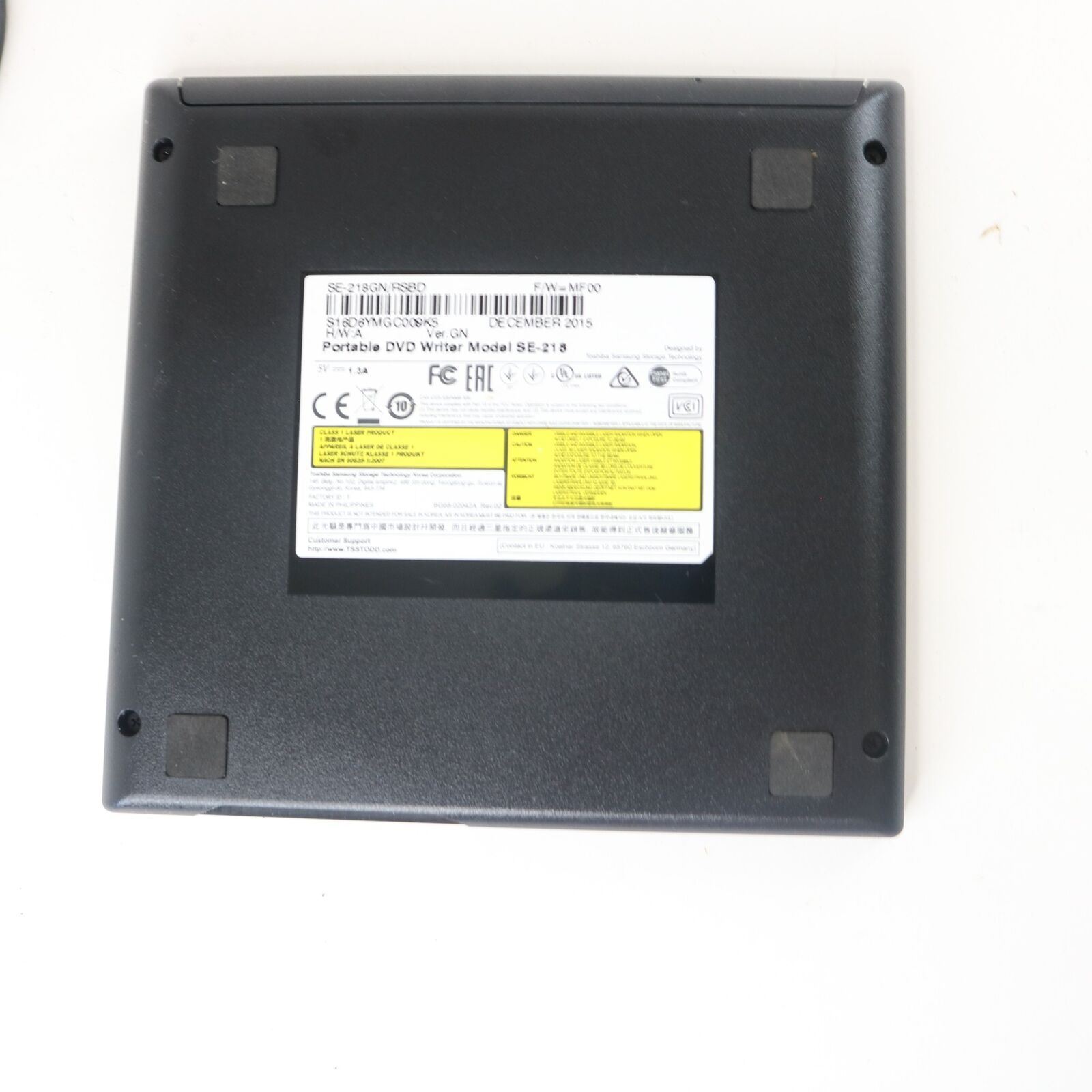 Vintage Samsung Portable DVD Writer Model SE218 eBay