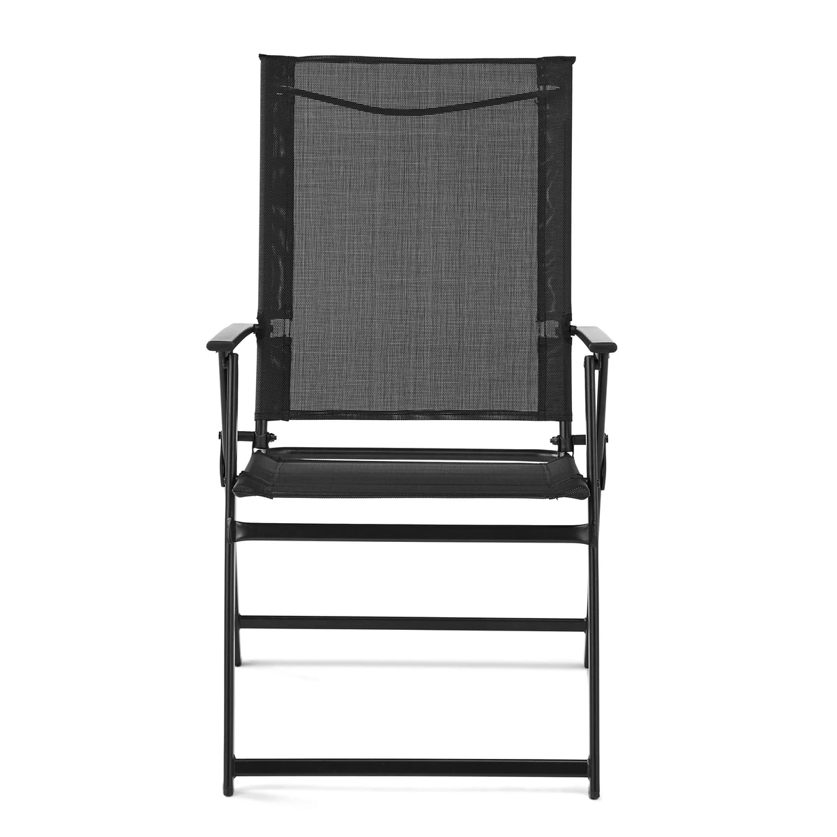 Mainstays steel black folding chair new arrivals