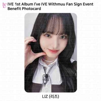 IVE 1st Album I've IVE Fan Sign Event Benefit Photocard Withmuu