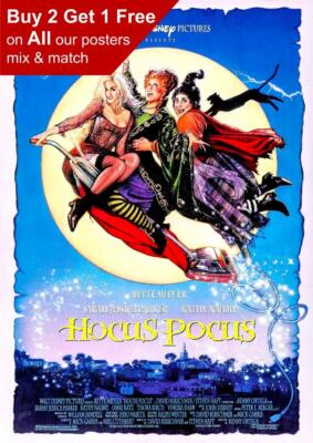 Hocus Pocus 1993 Filmplakat A5 A4 A3 A2 A1