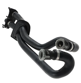 1X Black Heater Water Hose for 2012-2021 Land Rover LR2 Range Evoque - Picture 3 of 6