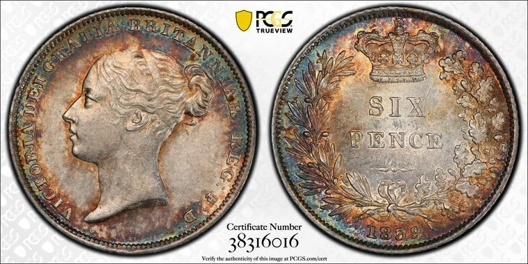 1839 Year UK Sixpences for sale | eBay