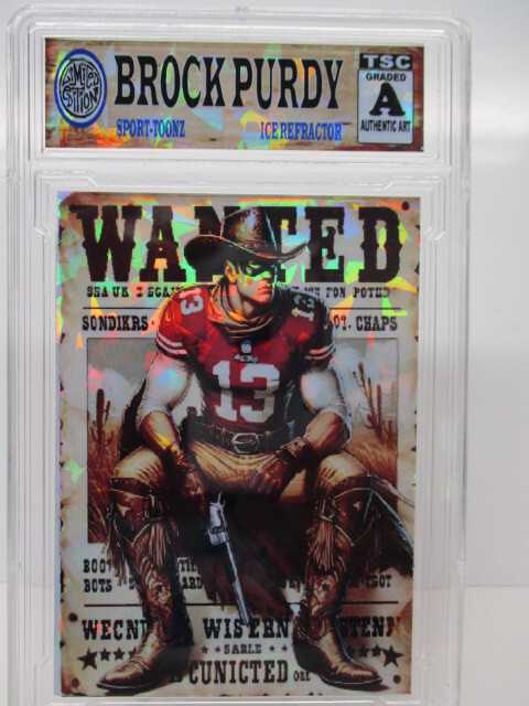 2024 San Francisco Wanted SP/99 Purdy Refractor 49'ers NFL zx3 rc