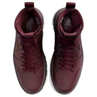 Wmns Nike Air Jordan 1 High Brooklyn Legend Burgundy Crush Brown