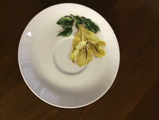 Santa Anita Ware, Cup of Gold Flowers of Hawaii set of 4 saucers