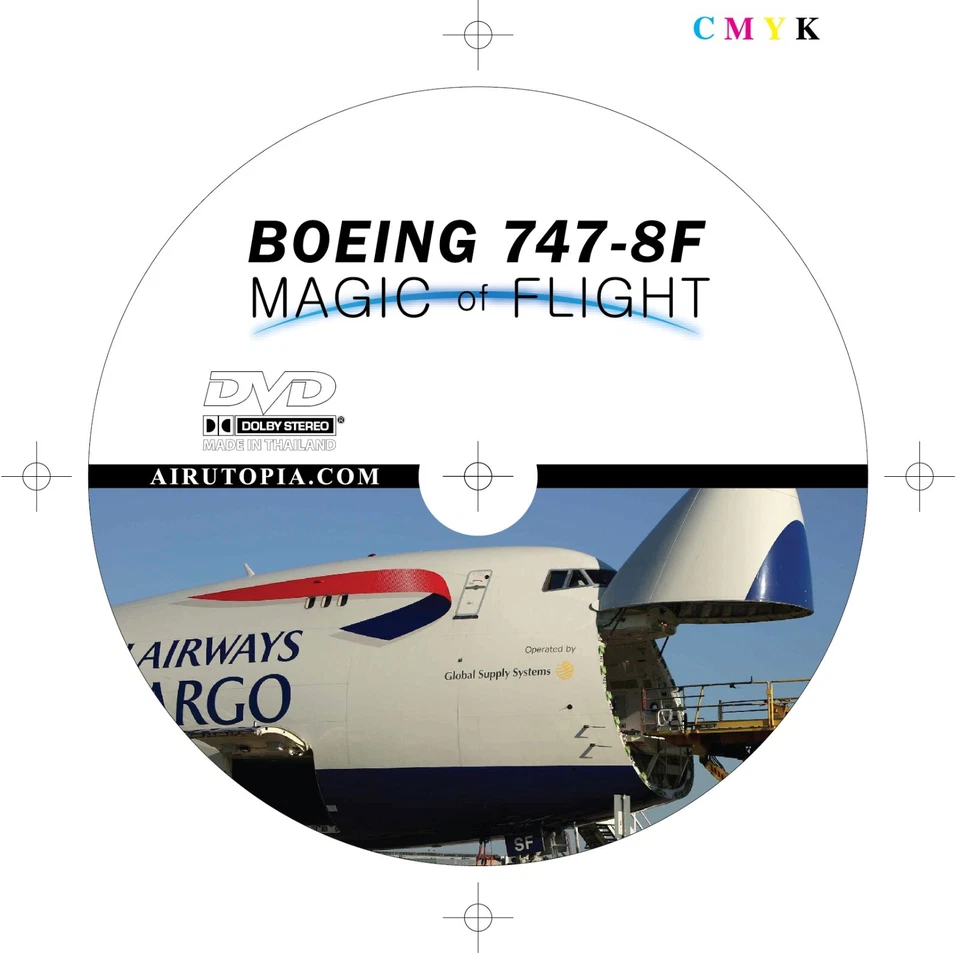 BRITISH AIRWAYS CARGO BOEING 747-8F Aircraft COCKPIT DVD Video-Brand New Sealed - Image 4 of 4