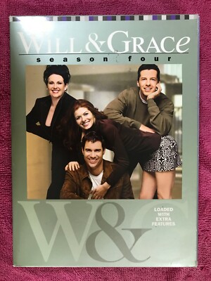 WILL & GRACE SEASON FOUR4  LOADED WITH EXTRA FEATURES SOLO EN INGLES AM
