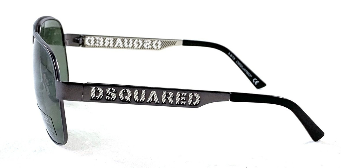 Dsquared2 DQ0137 DQ 0137 20N Grey/Green Sunglasses 59-14-140 
