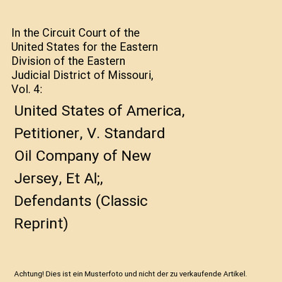 In the Circuit Court of the United States for the Eastern Division of the Easter