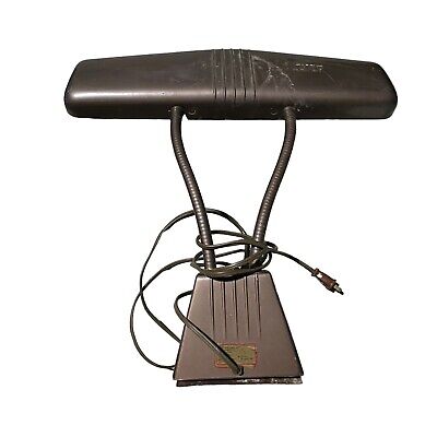 Vintage Dazor Industrial Art Deco Desk Lamp Model 1000 for sale