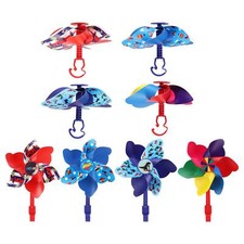 Windmühle für Kinder, Fahrradlenker, einzigartiges Blumen-Windrad, niedliche