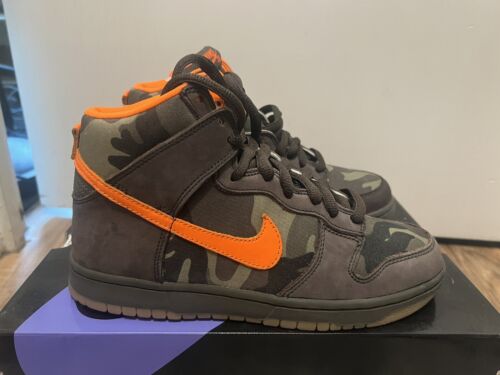 Nike SB Dunk High Brian Anderson Camo 2005 Brand New! Mens Size 7.5 - Picture 1 of 7