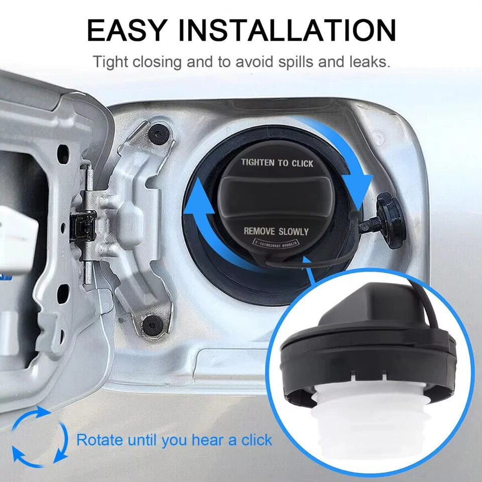 Tapa del tanque de combustible para Honda Accord Civic CR-V Odyssey Pilot 17670TR0A01 Foto 2 de 4