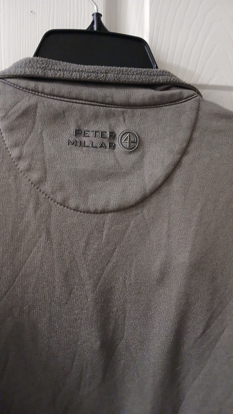 Peter Millar Warmth E4 Grey Quarter Zip Pullover.… - image 8