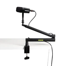 Shure by Gator Premium Low-Profile Desktop Adjustable Mic Boom Stand