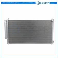 AC Condenser A/C Air Conditioning For Honda Civic 2012 2013-2015 Aluminum 3976