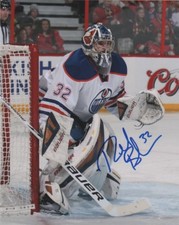 Edmonton Oilers Richard Bachman Signed Autographed 8x10 Photo COA