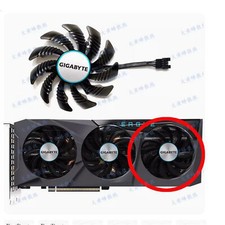 For GIGABYTE RX6700XT 6700 6600XT EAGLE Falcon Graphics Card Cooling Fan Parts