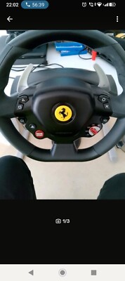 Thrustmaster T80 Ferrari 488 GTB Edition Lenkrad mit Pedalset für Sony...
