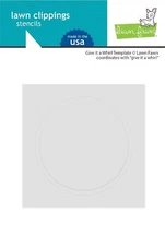 Lawn Fawn LF3368 Give It A Whirl Template Stencils