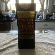 GREAT BRITAIN 1840-1952 Page Collection In Supreme Global Stamp Album No Stamps