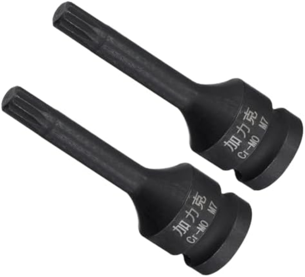 Inserto a Bussola CoCud M7 3/8" per Avvitatore Impulsi - Acciaio CR-MO