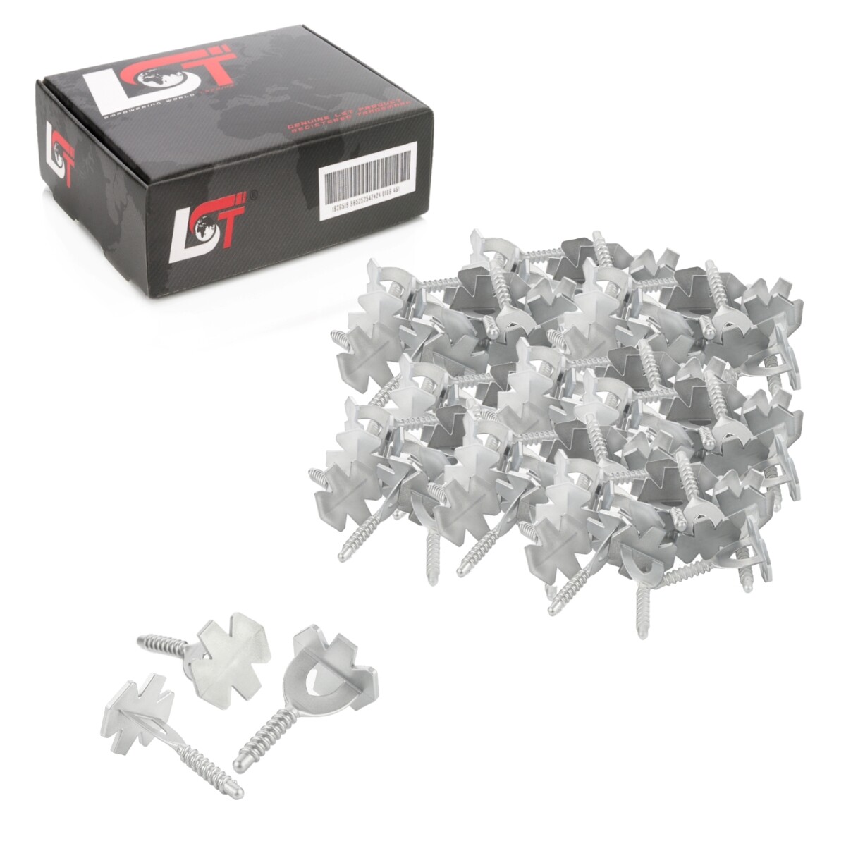 2000x Tile Leveling System Threaded Spacers 2mm Wedges Installation Aid