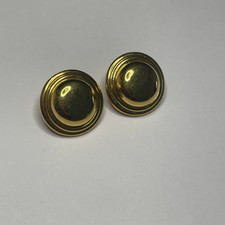 Liz Claiborne stud earrings pierced gold tone...