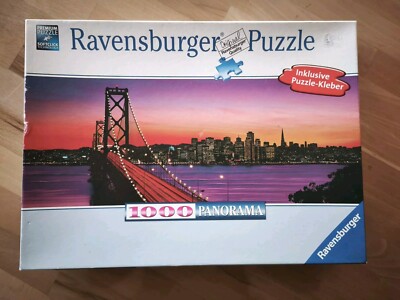 San Francisco, Oakland Bay Bridge bei Nacht, Puzzle, 1000 Teile 