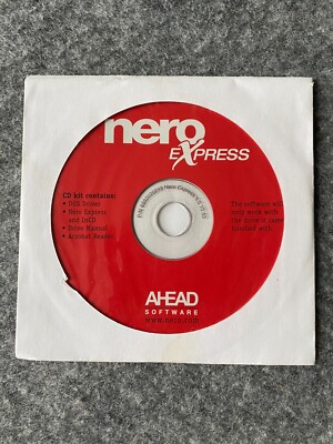 Nero Express CD Kit - Ahead Software - Disc Only - Great Condition | eBay