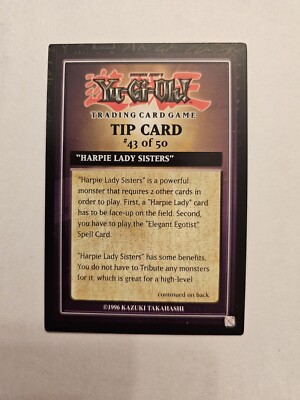 yugioh tip cards Yu-Gi-Oh! card types: Every monster, spell and trap type explained Anyone else remember tip cards?