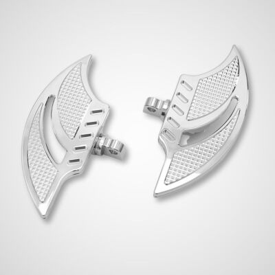 Chromed Blade Passenger Floorboard Male Mount Pegs For Harley universal Touring 