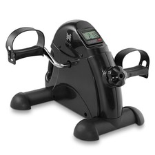Bicicleta de Ejercicio Estacionaria Bajo Escritorio - Ejercitador Portátil Brazo Pierna Pie Pedal