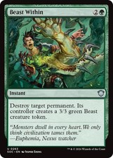 Beast Within MTG U 263 Commander: Secrets of Strixhaven SOC NM