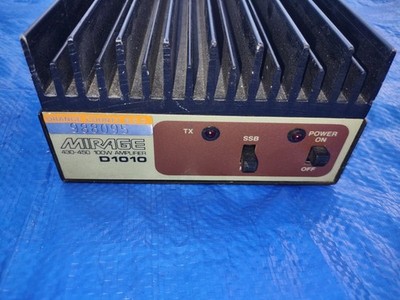 Mirage D1010 100W Amplifier 430-450 MHz SSB FM  UNTESTED 