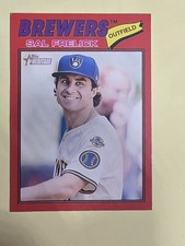 2025 Topps Heritage - High Number SP Sal Frelick #427 Red Border