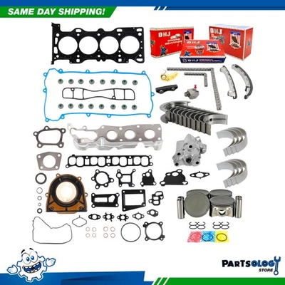DNJ EK469M Master Engine Rebuild Kit For 06-09 Mazda 3 6 2.3L L4 DOHC 16v MZR - Image 1 of 4