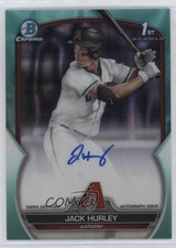 2023 Bowman Draft Chrome Prospect Aqua Lava Refractor /199 Jack Hurley Auto 03ox