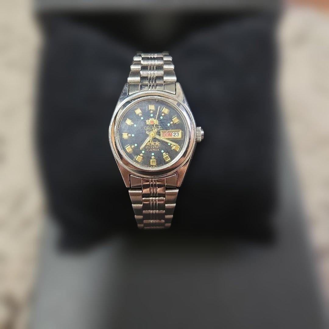 Working ORIENT Three Star Automatic Watch with Bl… - image 1