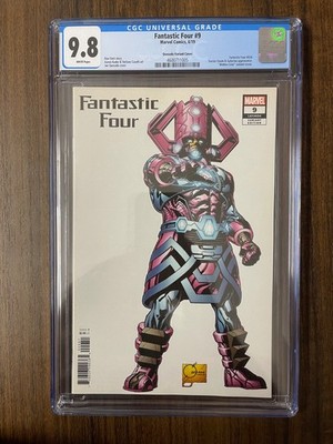 Fantastic Four # 9 , CGC 9.8 , Ltd 1:100 Variant , Joe Quesada !!