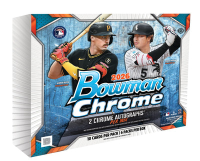 Topps Bowman Chrome Baseball 2026 Hobby Box sealed