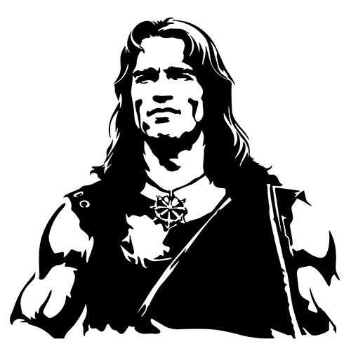 Conan #3 sticker VINYL DECAL Barbarian Schwarzenegger Fantasy Sword Sorcery