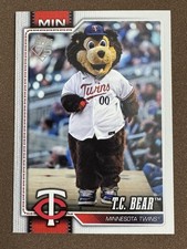 T.C. BEAR 2026 Topps Series 1 Baseball Celebration #M-10 Minnesota Twins Mascot