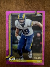 2025 Topps Chrome - Tyler Higbee #172 Pink Refractor /250