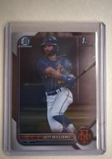 2022 Bowman Draft - Chrome Jett Williams #BDC-190 (RC)