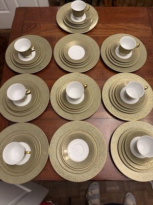 Complete 50-Pc Service for 10 Vintage Sango Japan Versailles (#3642) Fine China