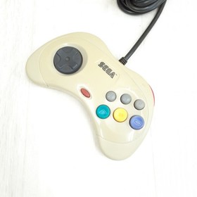 Sega Saturn console bundle with 3 games, 1 controller & cables Japan white