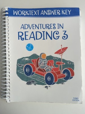 BJU Press Reading 3 Worktext Answer Key 3rd Edition