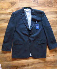 NWT MENS CROFT & BARROW Dark Charcoal Classic...